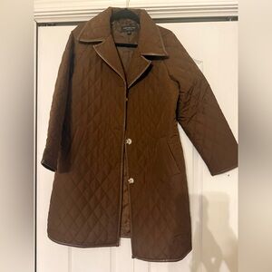 Marc New York Brown Quilted Puffer Coat